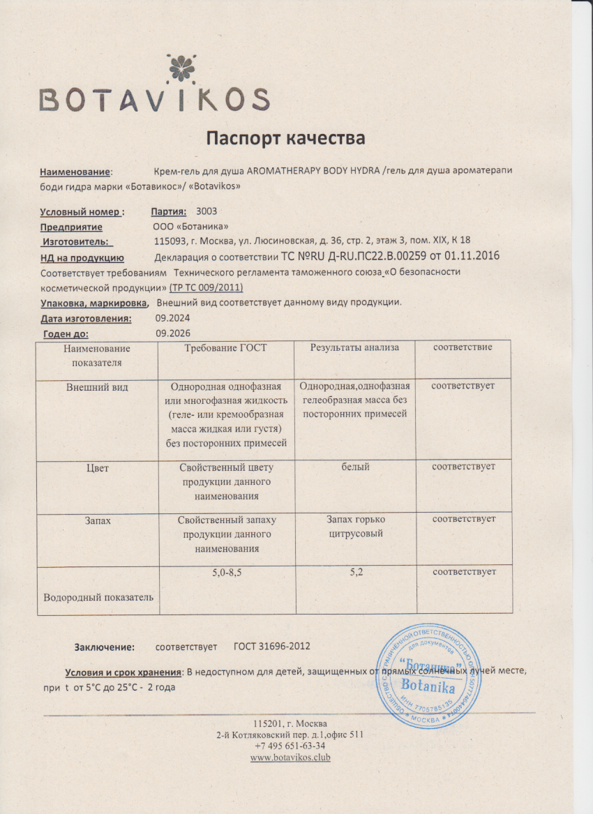 Паспорт №092024